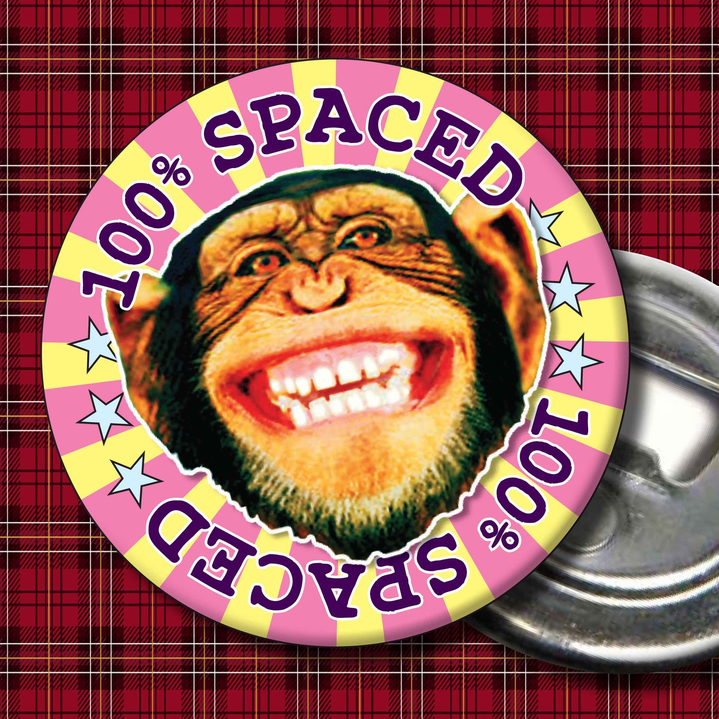 100% Spaced Badge + Bottle Opener