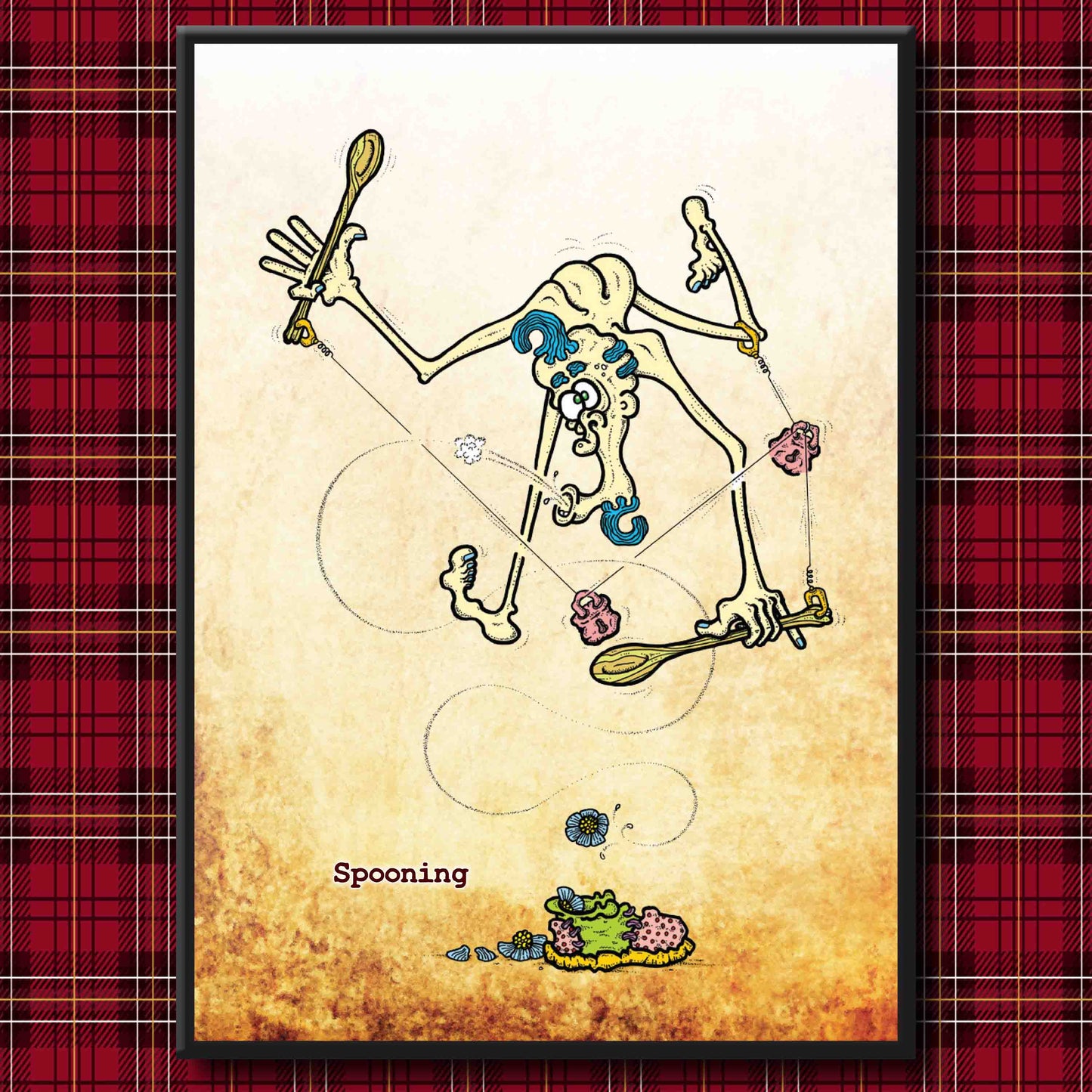 Spooning Art Print