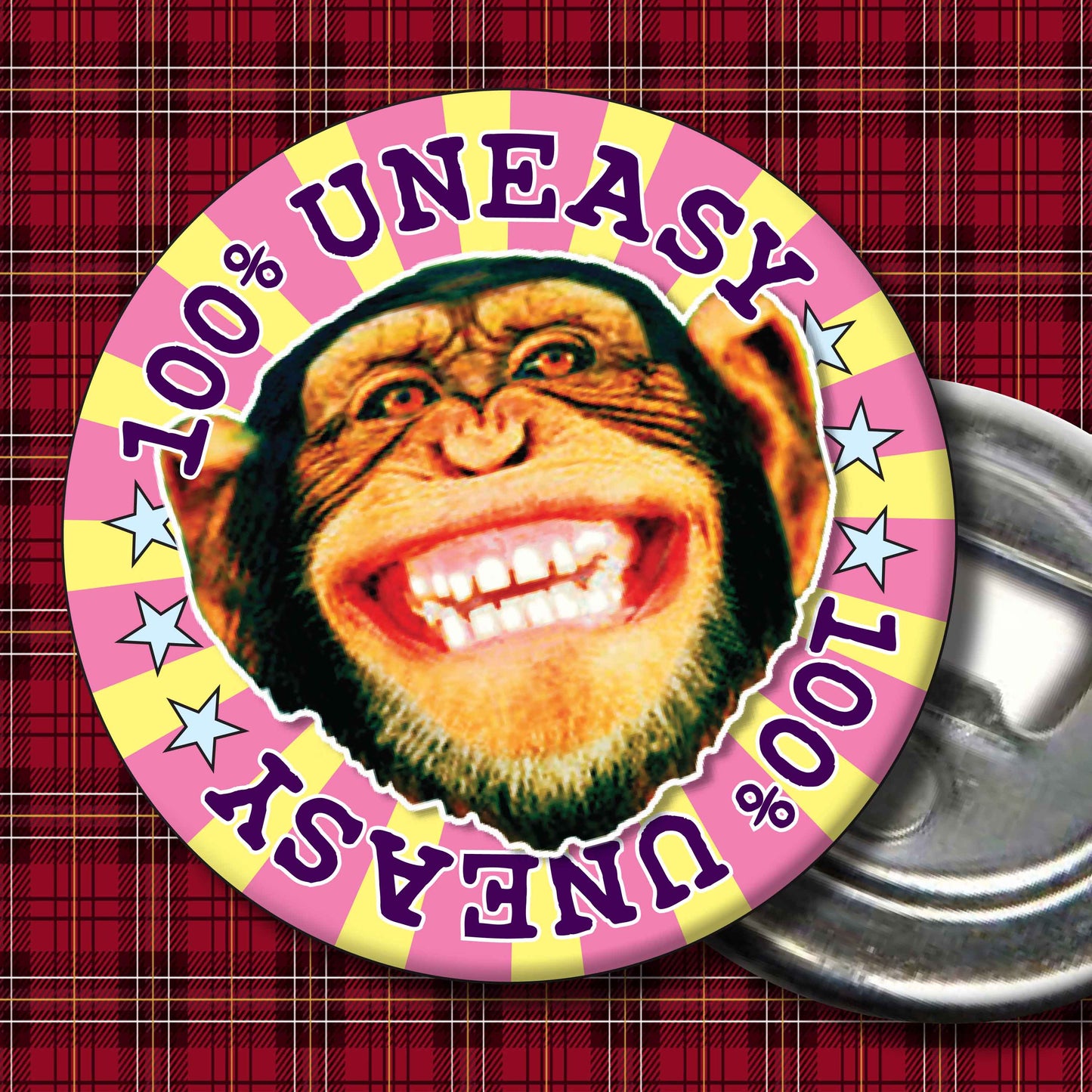100% Uneasy Badge + Bottle Opener