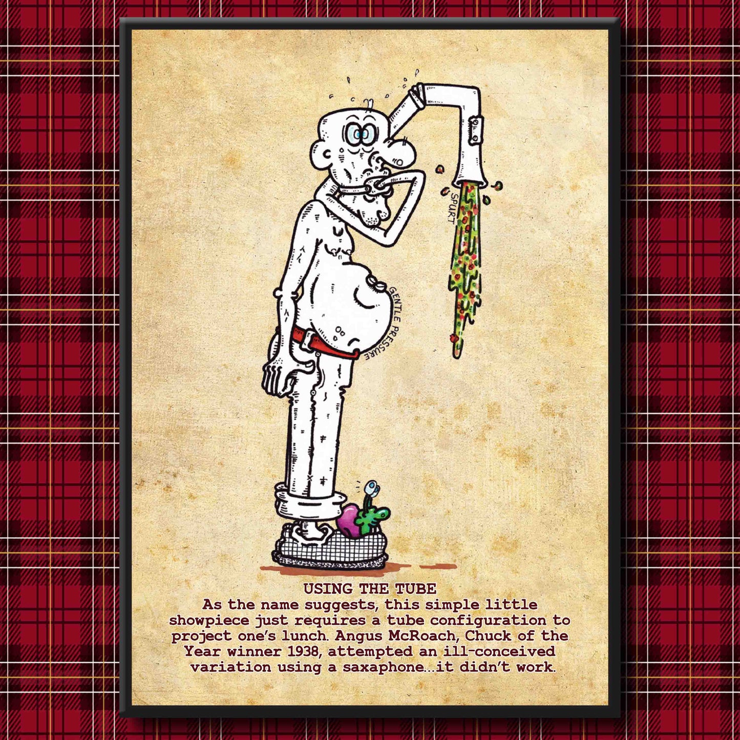 Using The Tube Art Print
