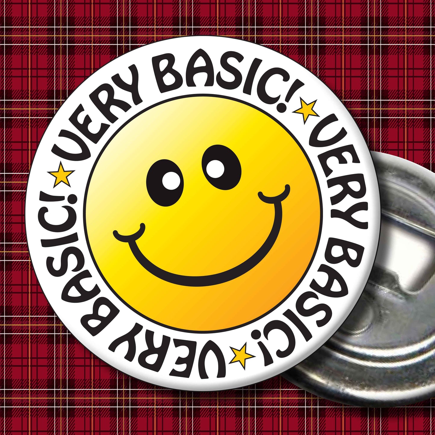 Very Basic! Smiley Badge + Bottle Opener