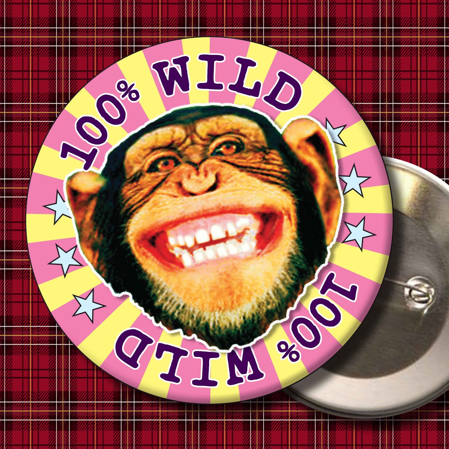 100% Wild Badge + Bottle Opener