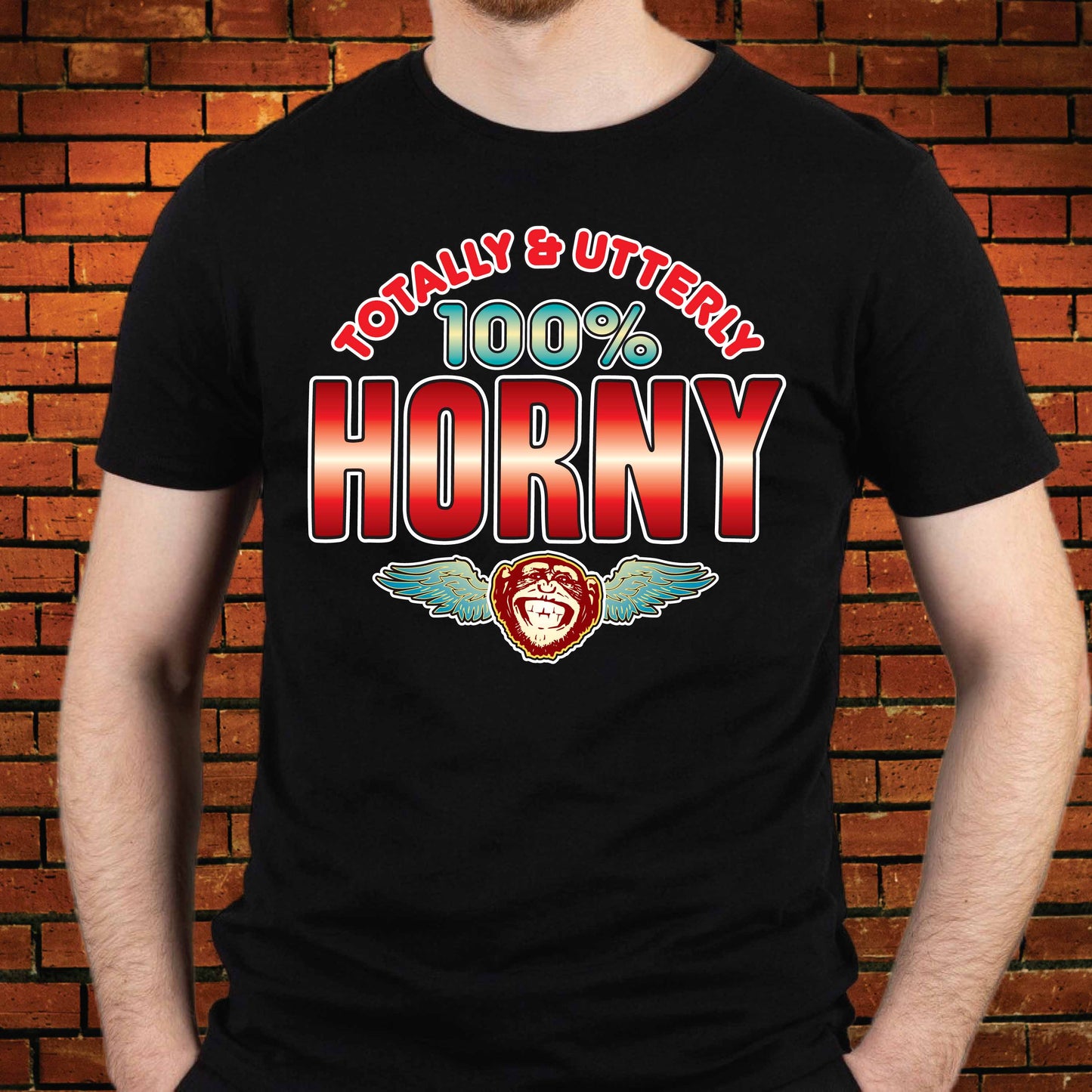 Horny 100% Sugar Tag Cotton Unisex T-Shirt