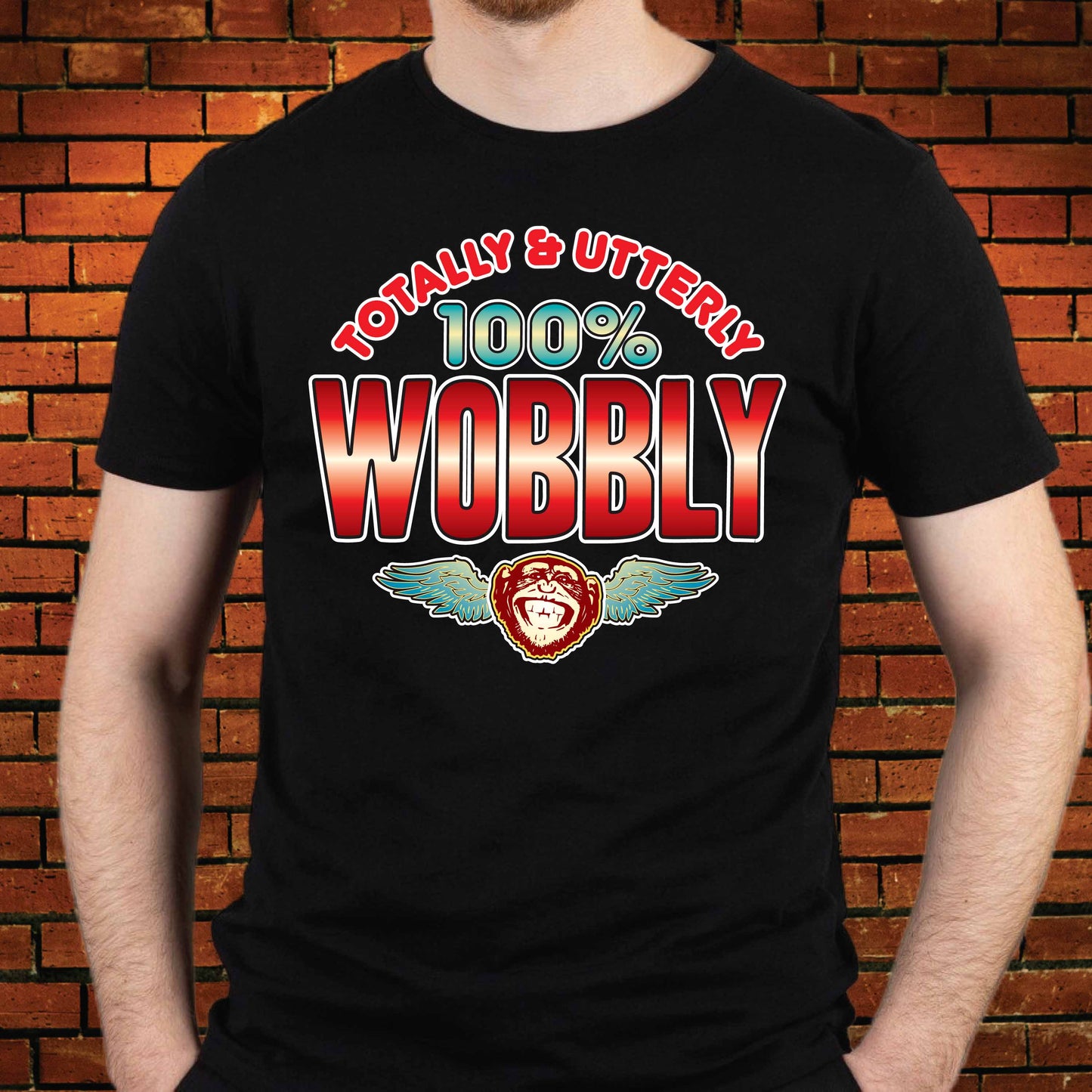 Wobbly 100% Sugar Tag Cotton T-Shirt