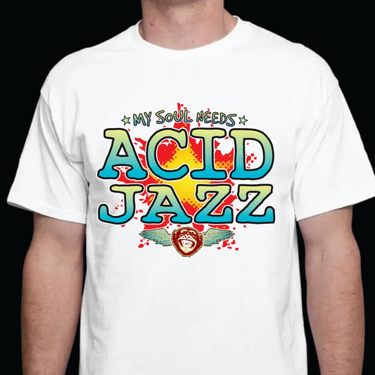 Acid Jazz Cotton T-Shirt