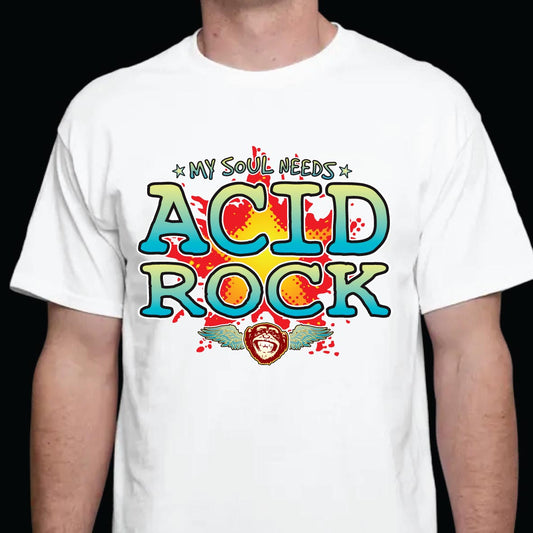 Acid Rock Cotton T-Shirt