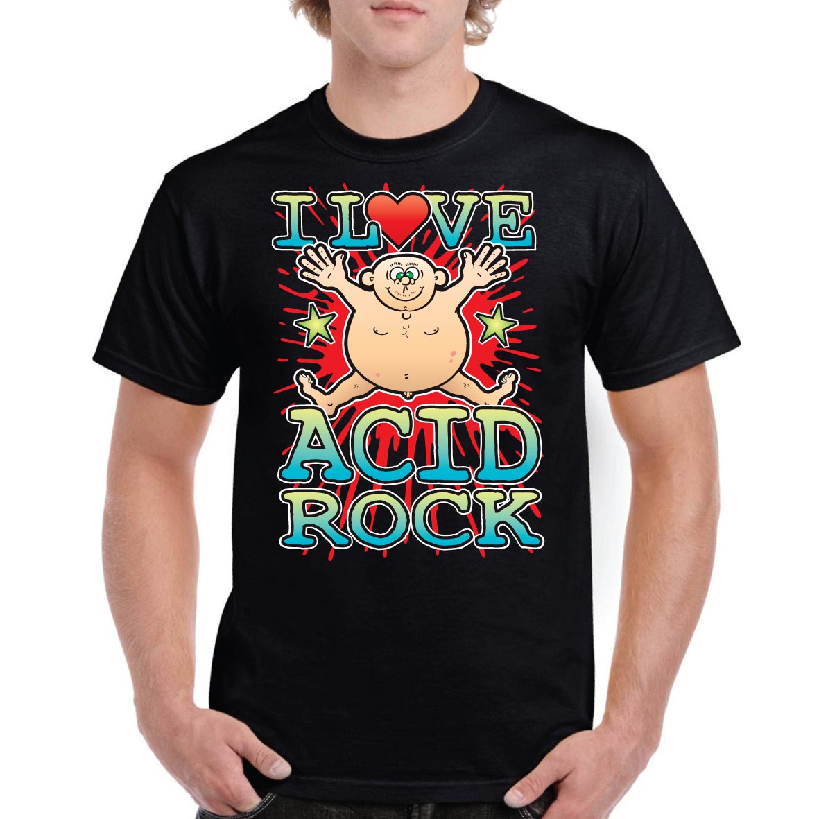 Acid Rock Love Unisex Tee