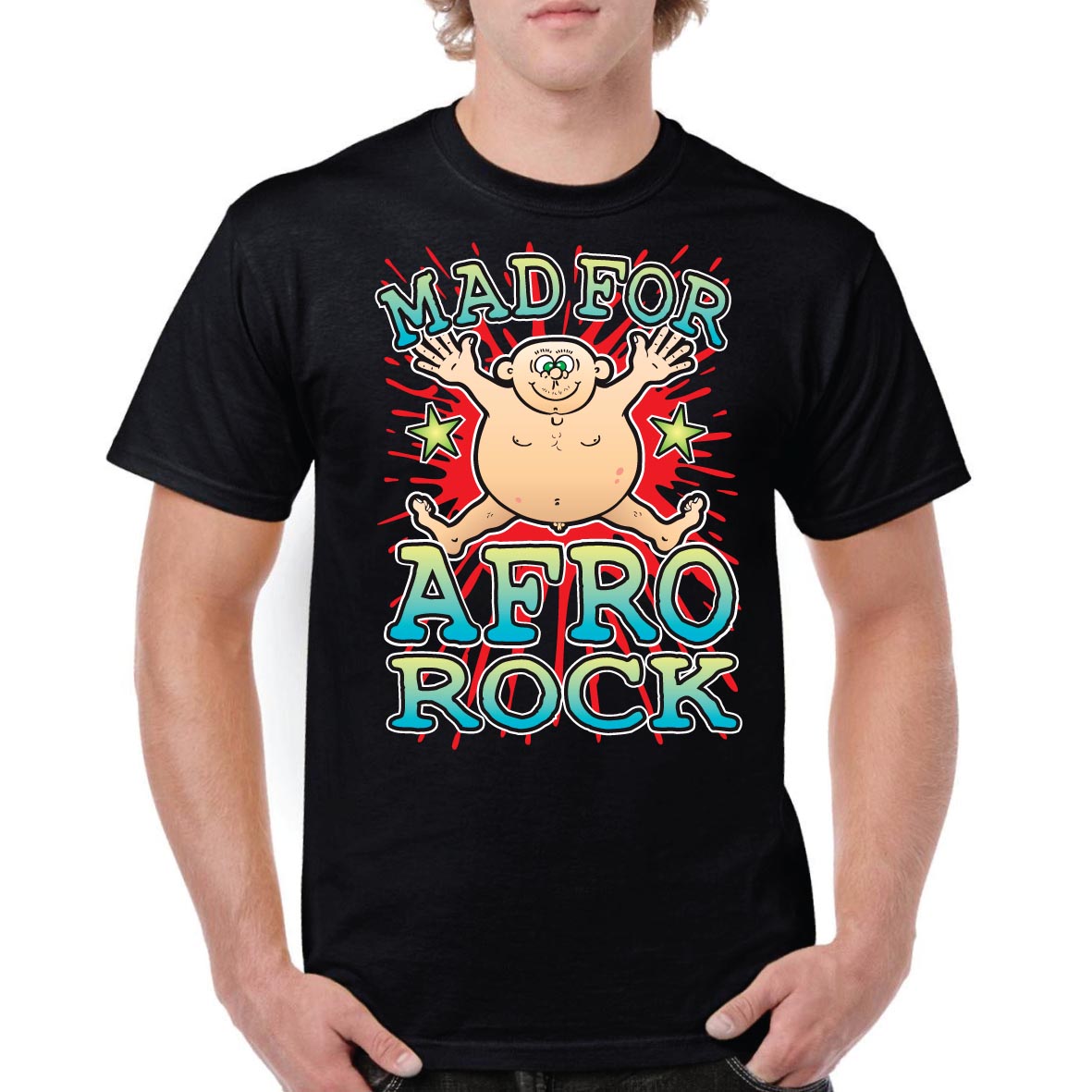Afro Rock Mad Unisex Tee