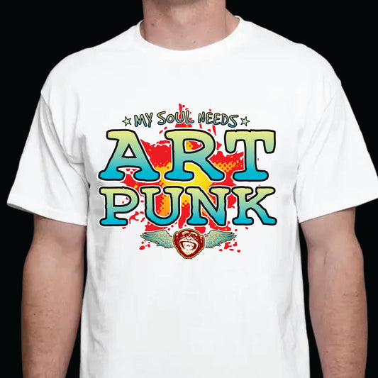 Art Punk Cotton T-Shirt
