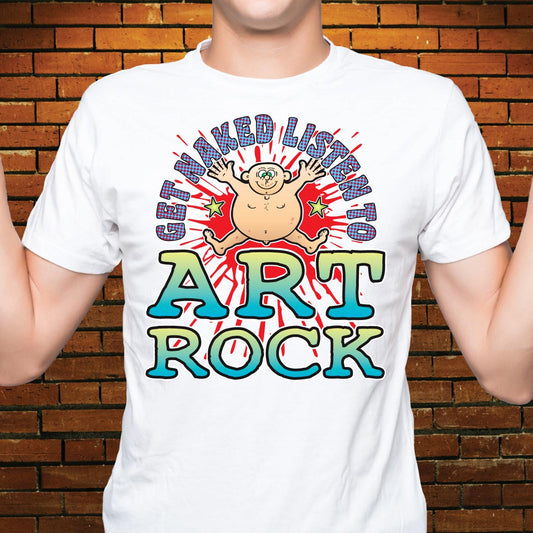 Art Rock Funny Slogan Cotton T-Shirt