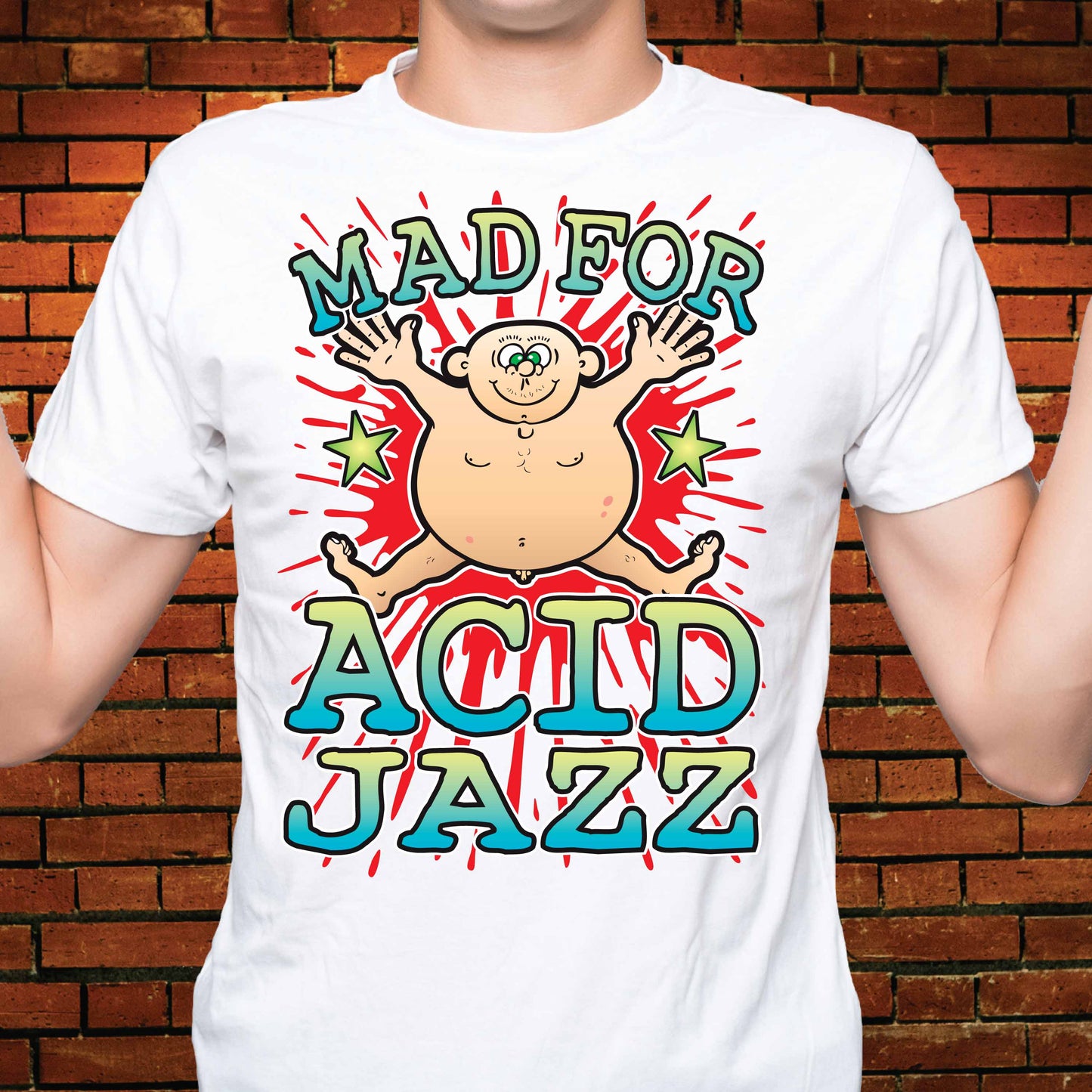Acid Jazz Cotton T-Shirt