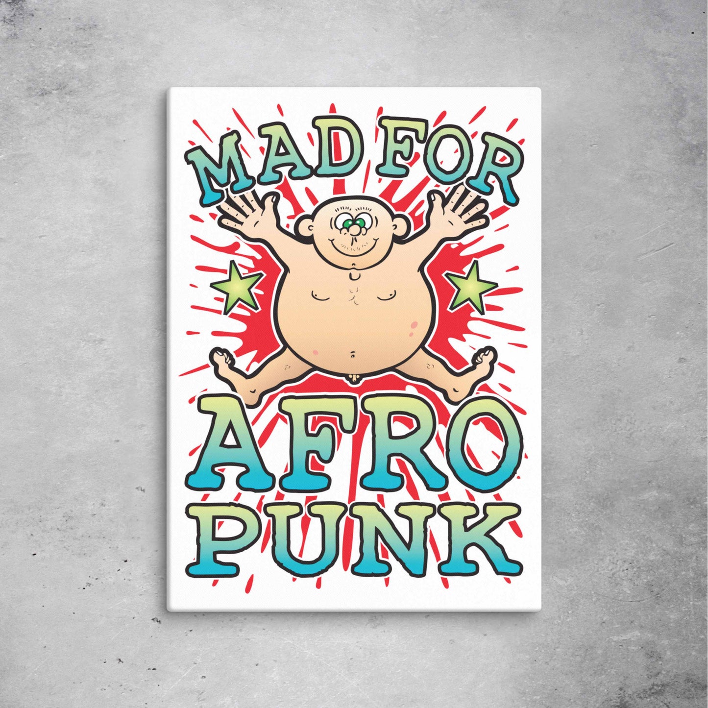 Afro Punk Canvas Print 51x71cm