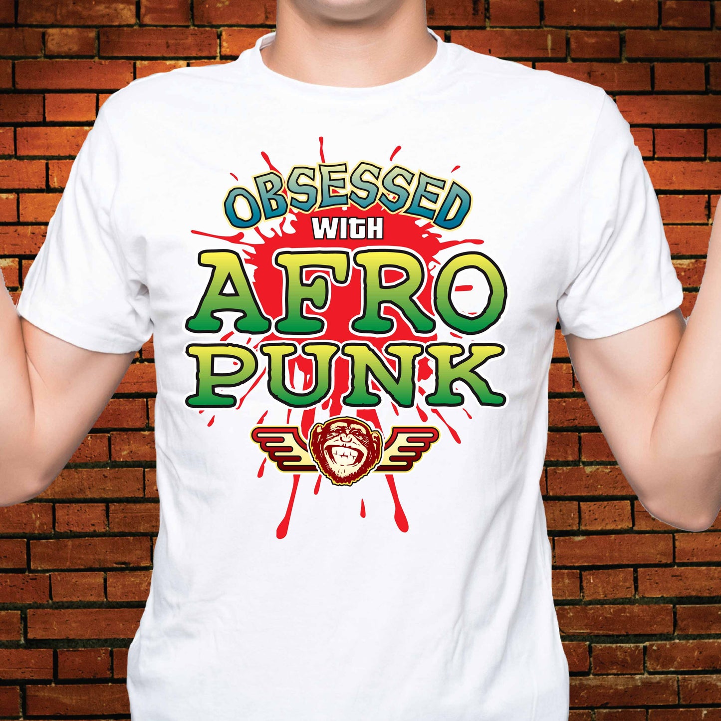Afro Punk Obsessed Cotton T-Shirt