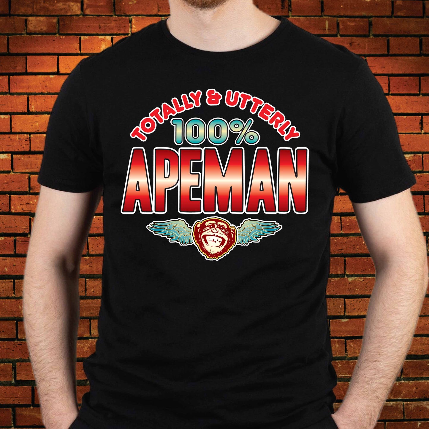 Ape Man 100% Sugar Tag Cotton T-Shirt
