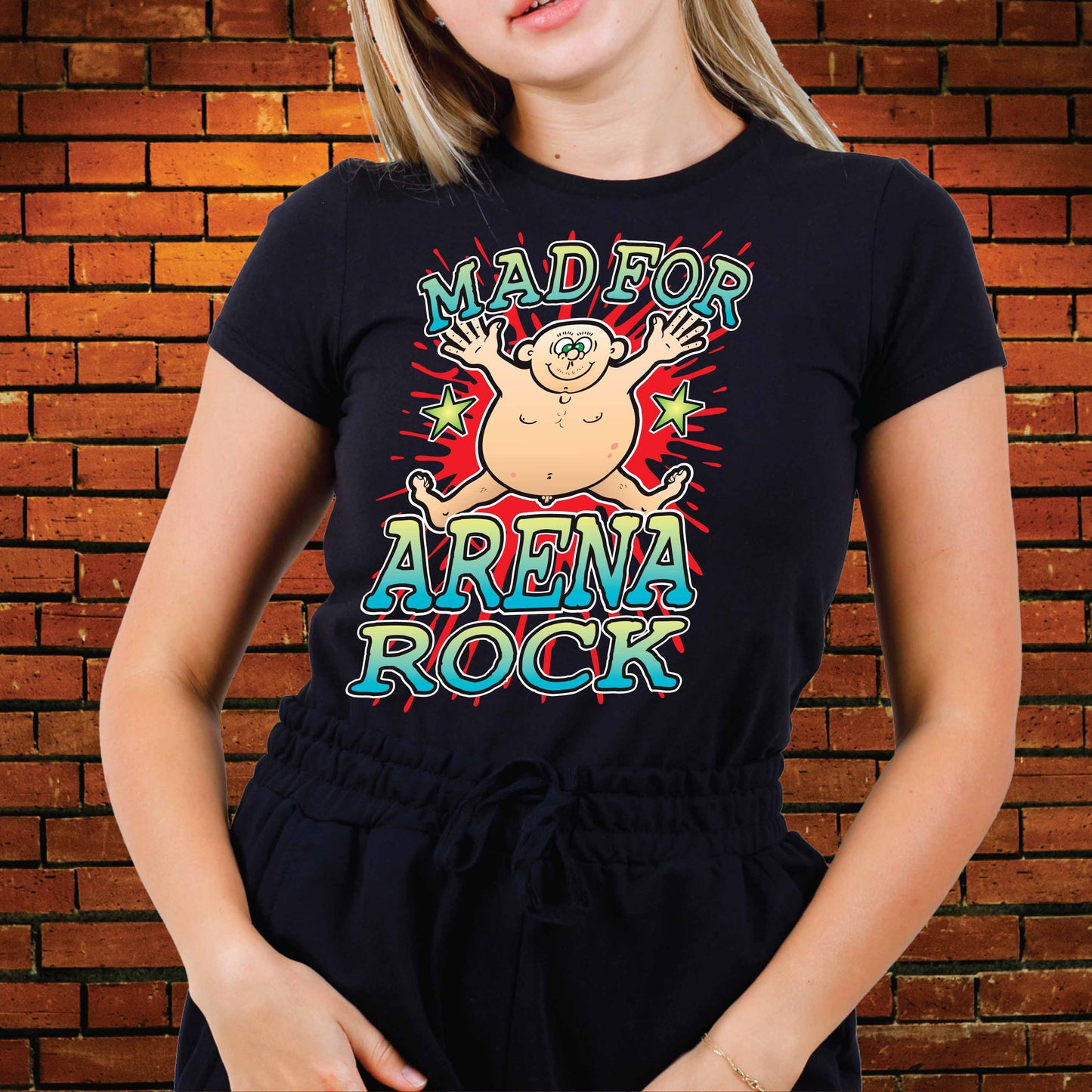 Arena Rock Cotton T-Shirt