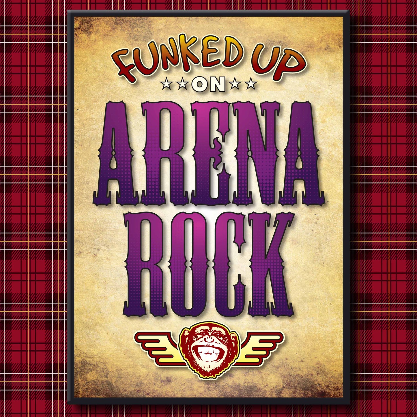 Arena Rock Art Print / Poster / Birthday Card / Greetings Card