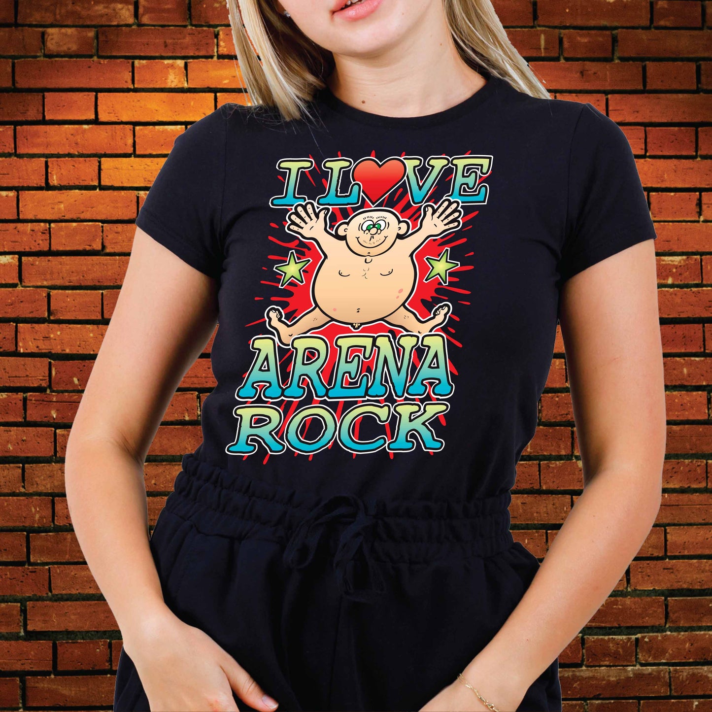 Arena Rock Cotton Love Music T-Shirt