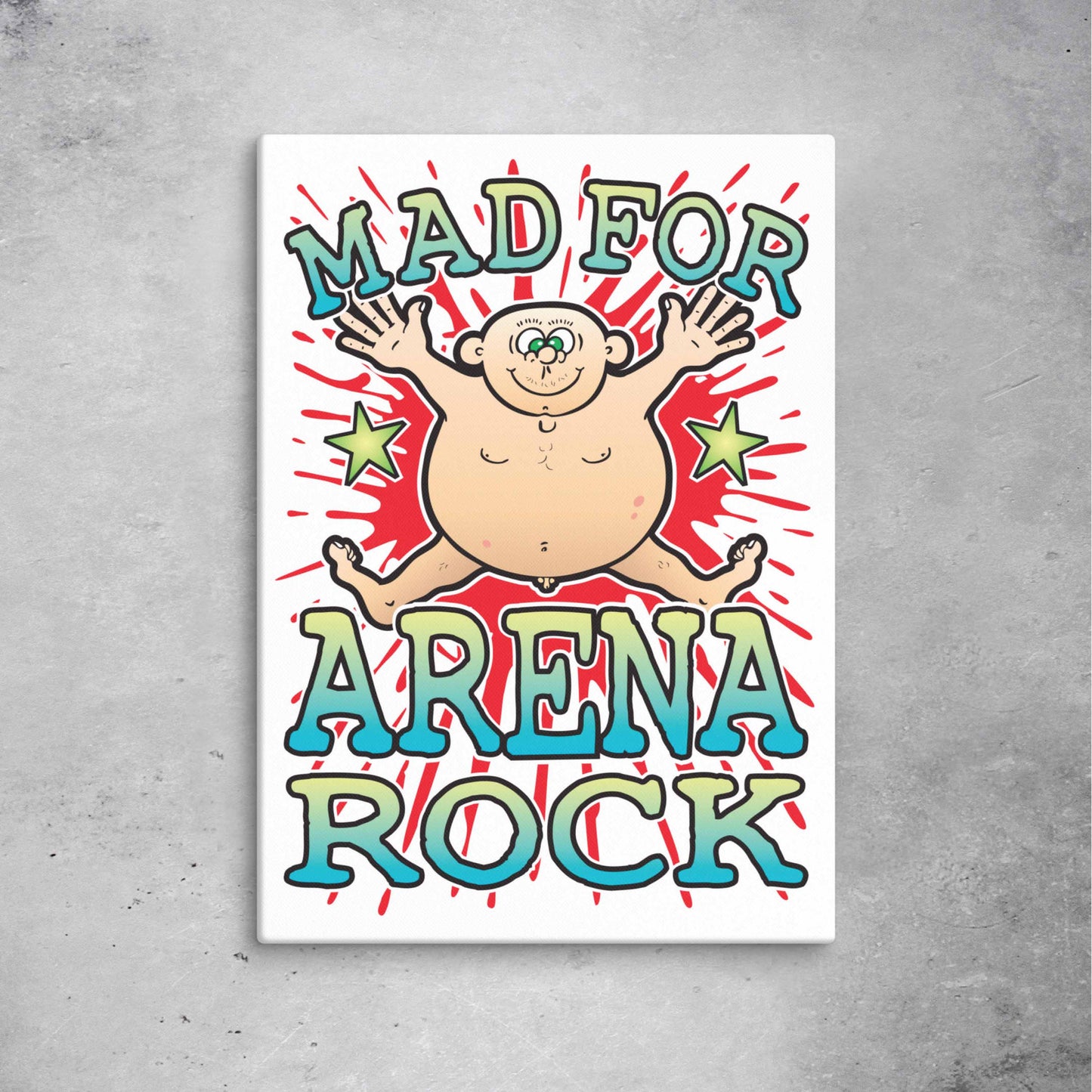 Arena Rock Canvas Print 51x71cm