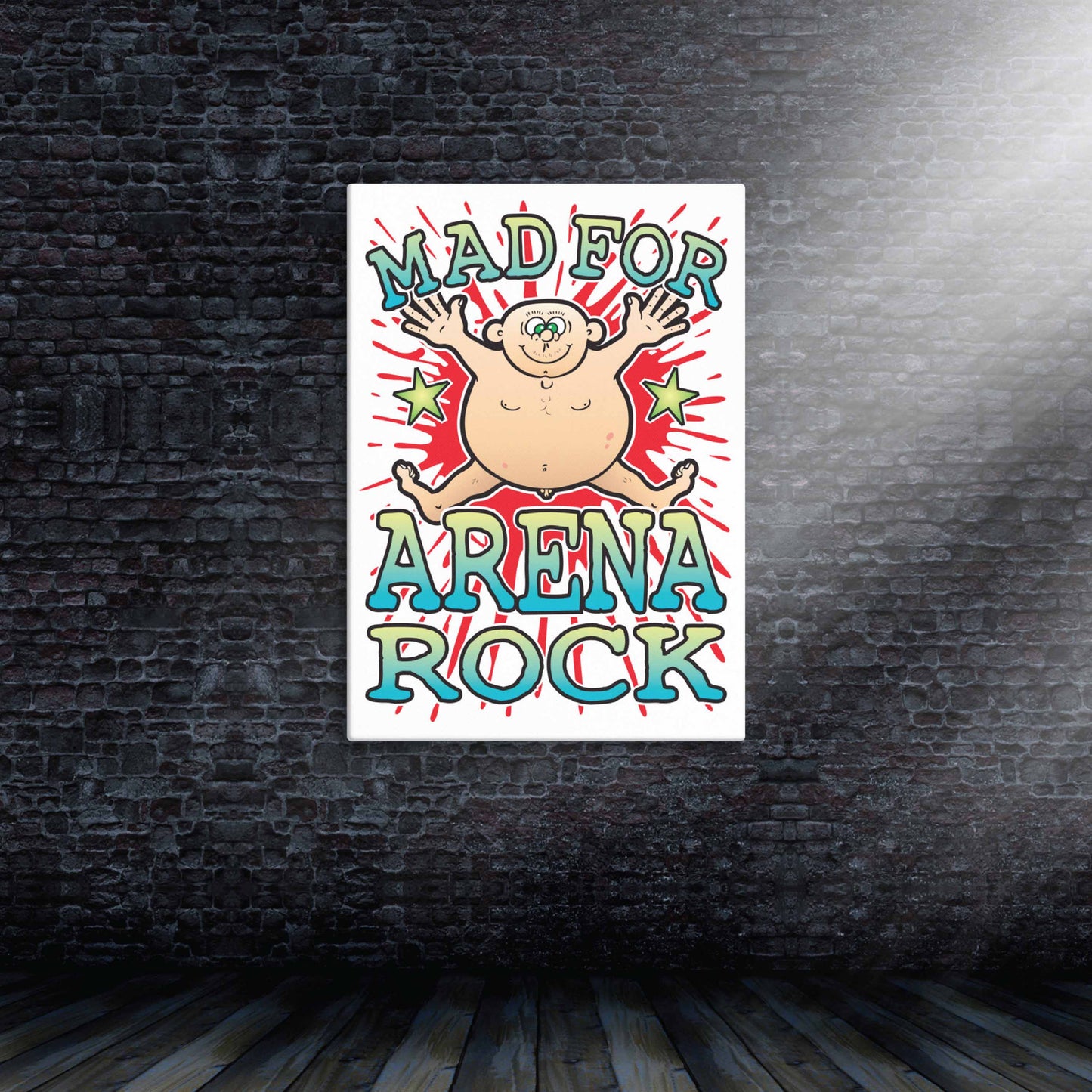 Arena Rock Canvas Print 51x71cm