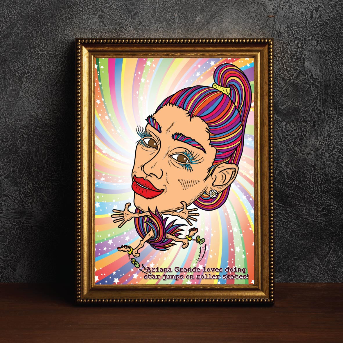 Ariana Grande Pop Art Print