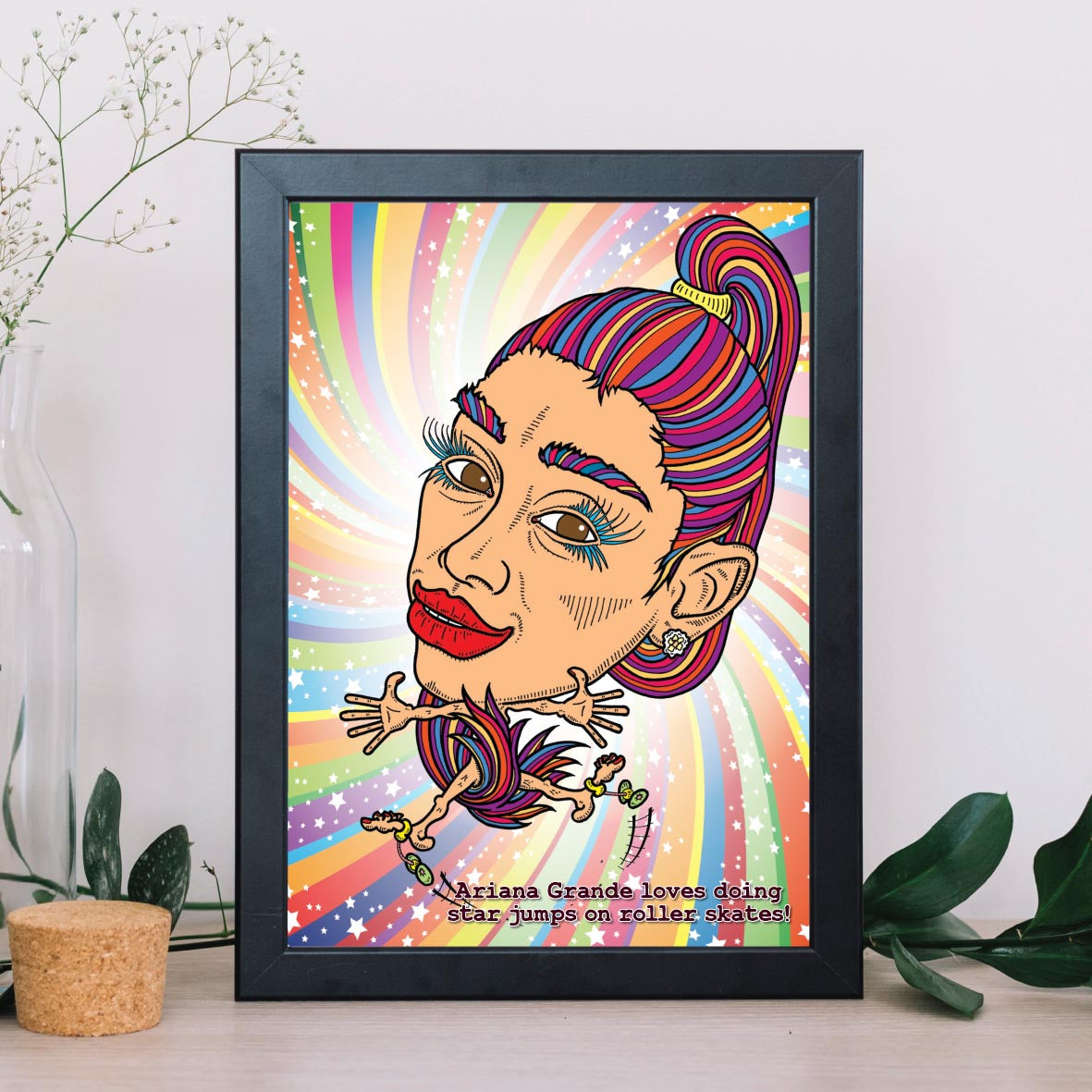 Ariana Grande Pop Art Print