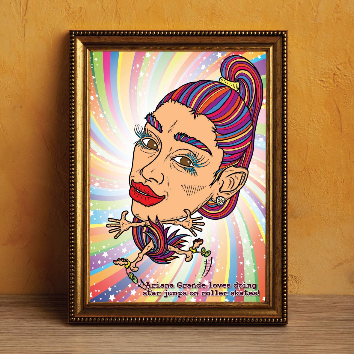 Ariana Grande Pop Art Print