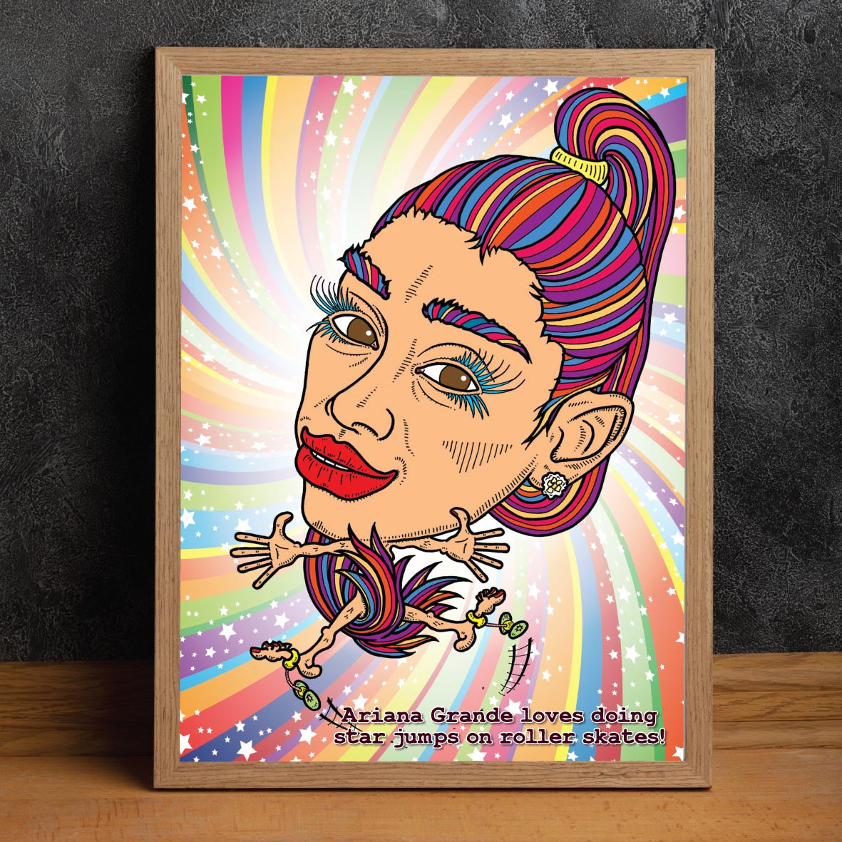 Ariana Grande Pop Art Print