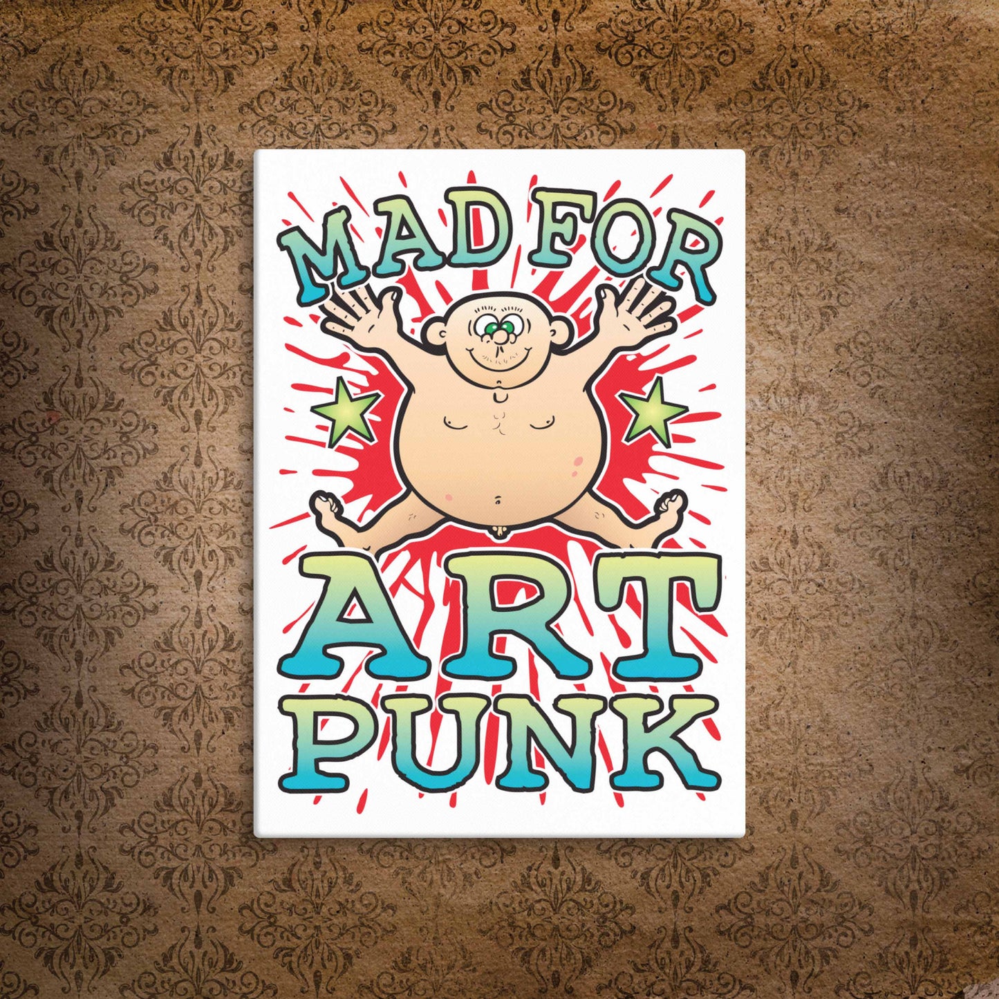 Art Punk Canvas Print 30x40cm