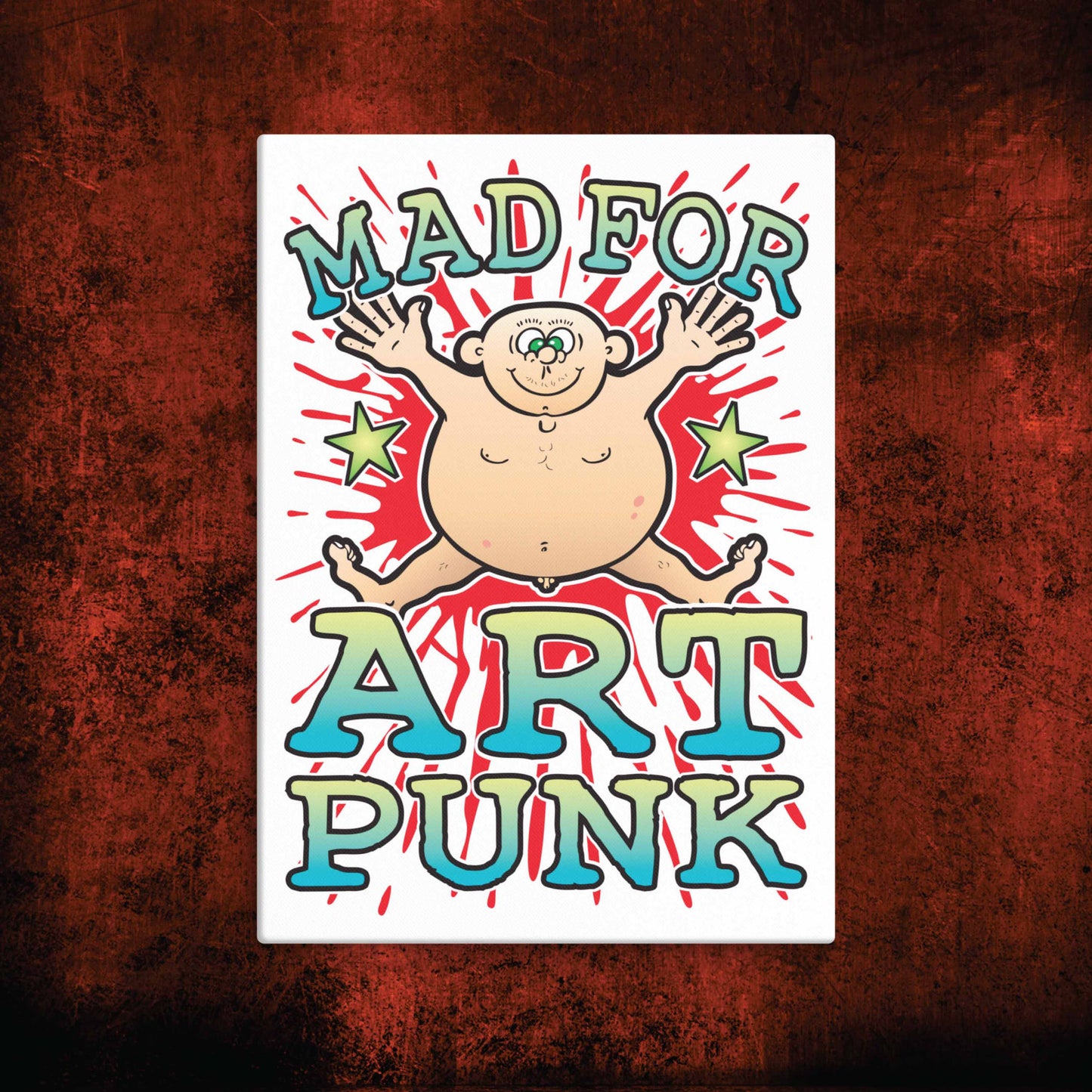 Art Punk Canvas Print 30x40cm