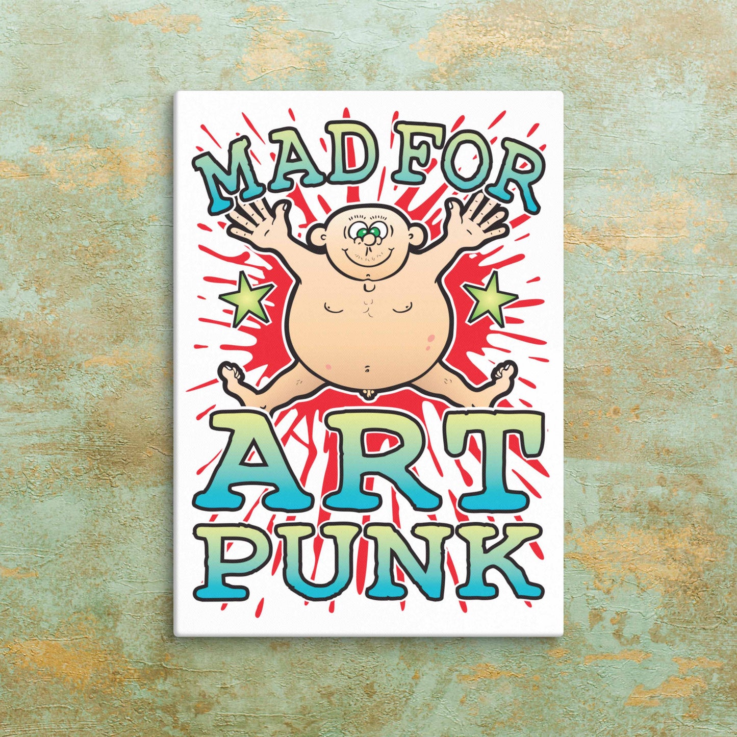 Art Punk Canvas Print 30x40cm