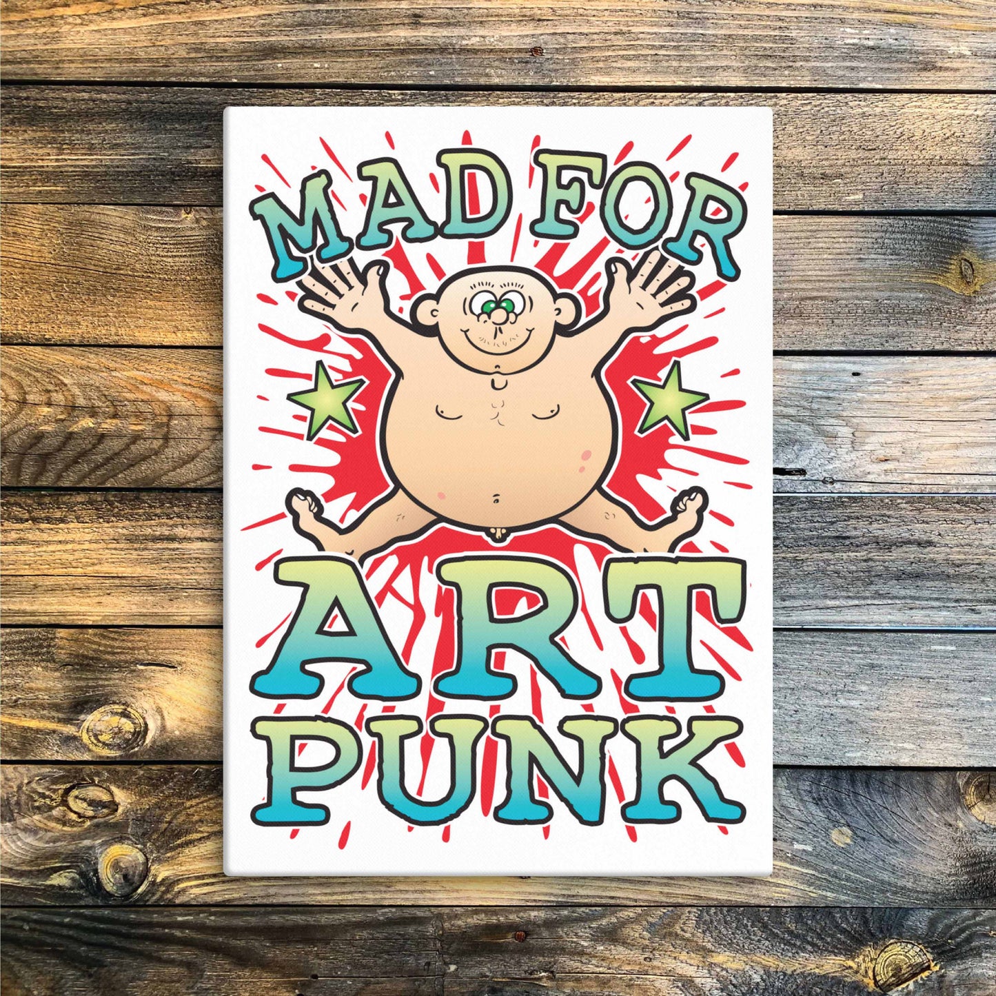 Art Punk Canvas Print 30x40cm