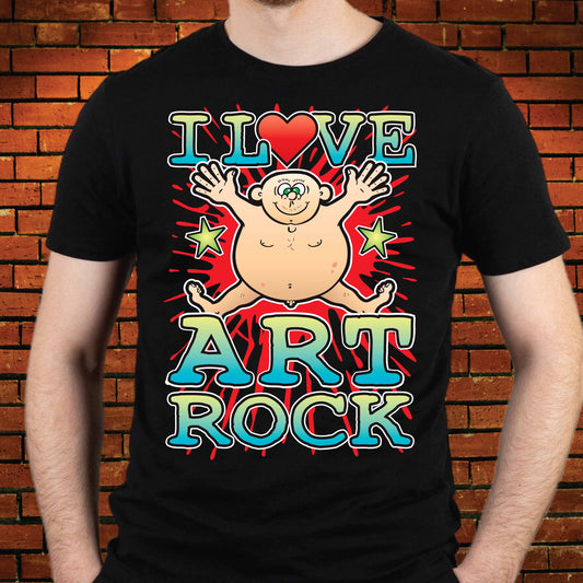 Art Rock Cotton Love Music T-Shirt