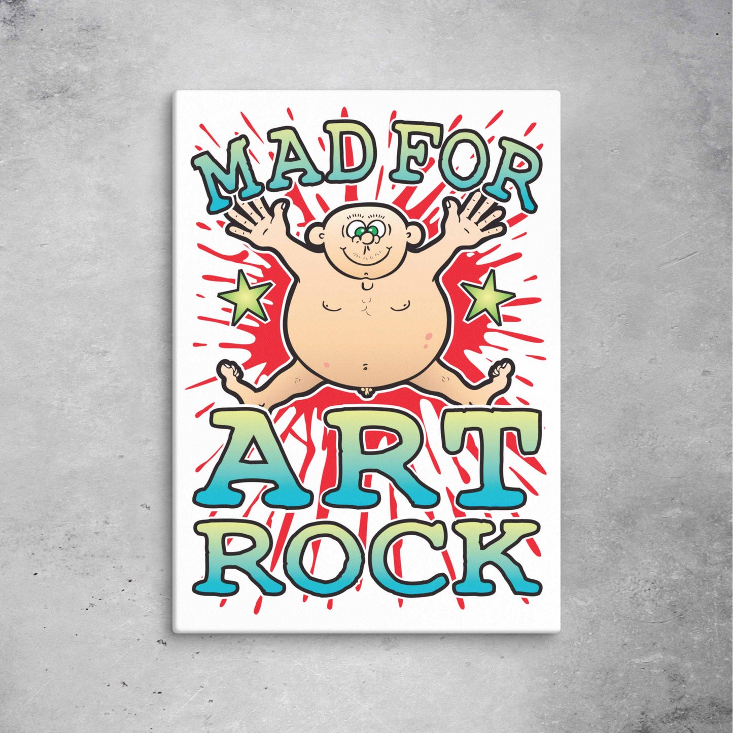 Art Rock Canvas Print 51x71cm