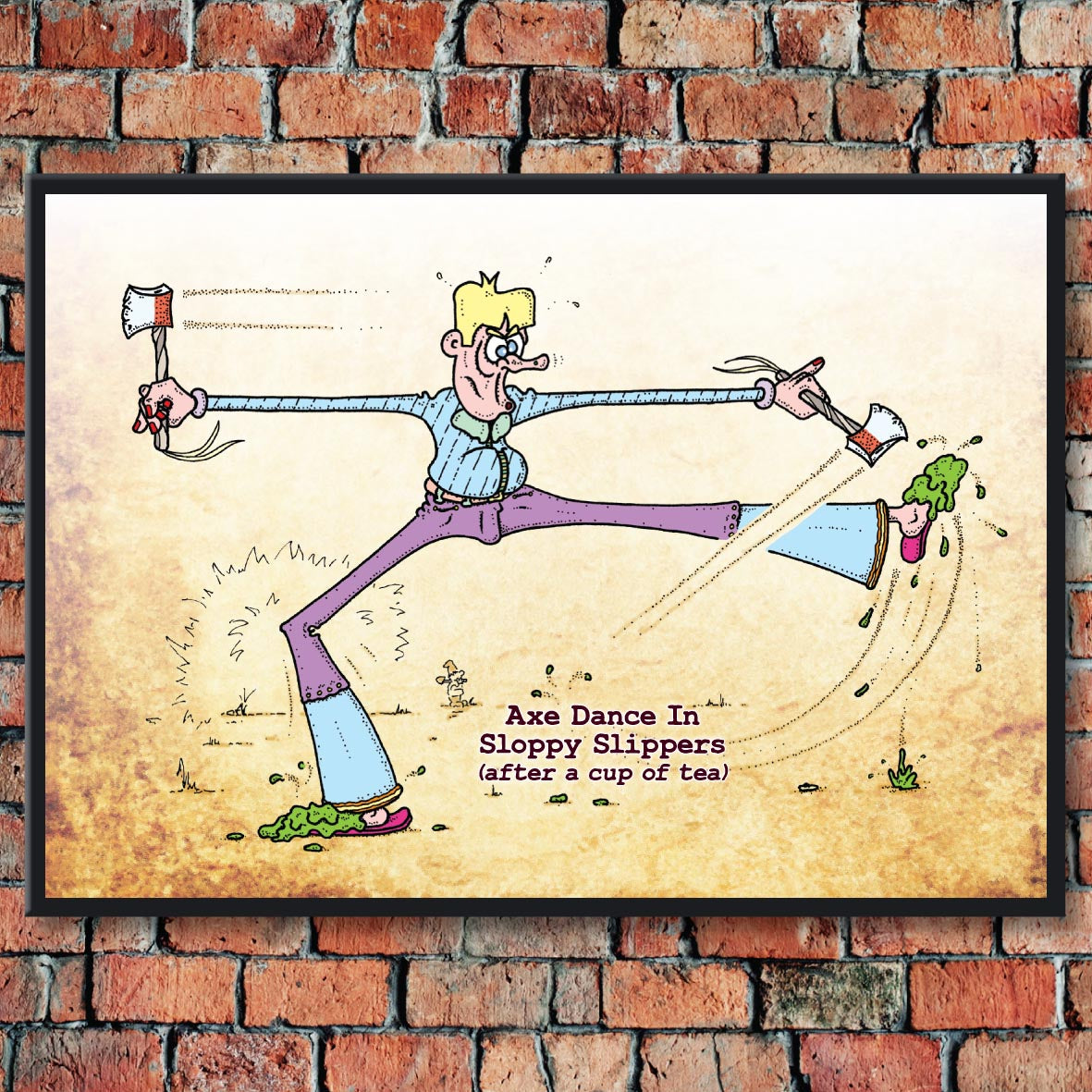 Axe Dance Art Print