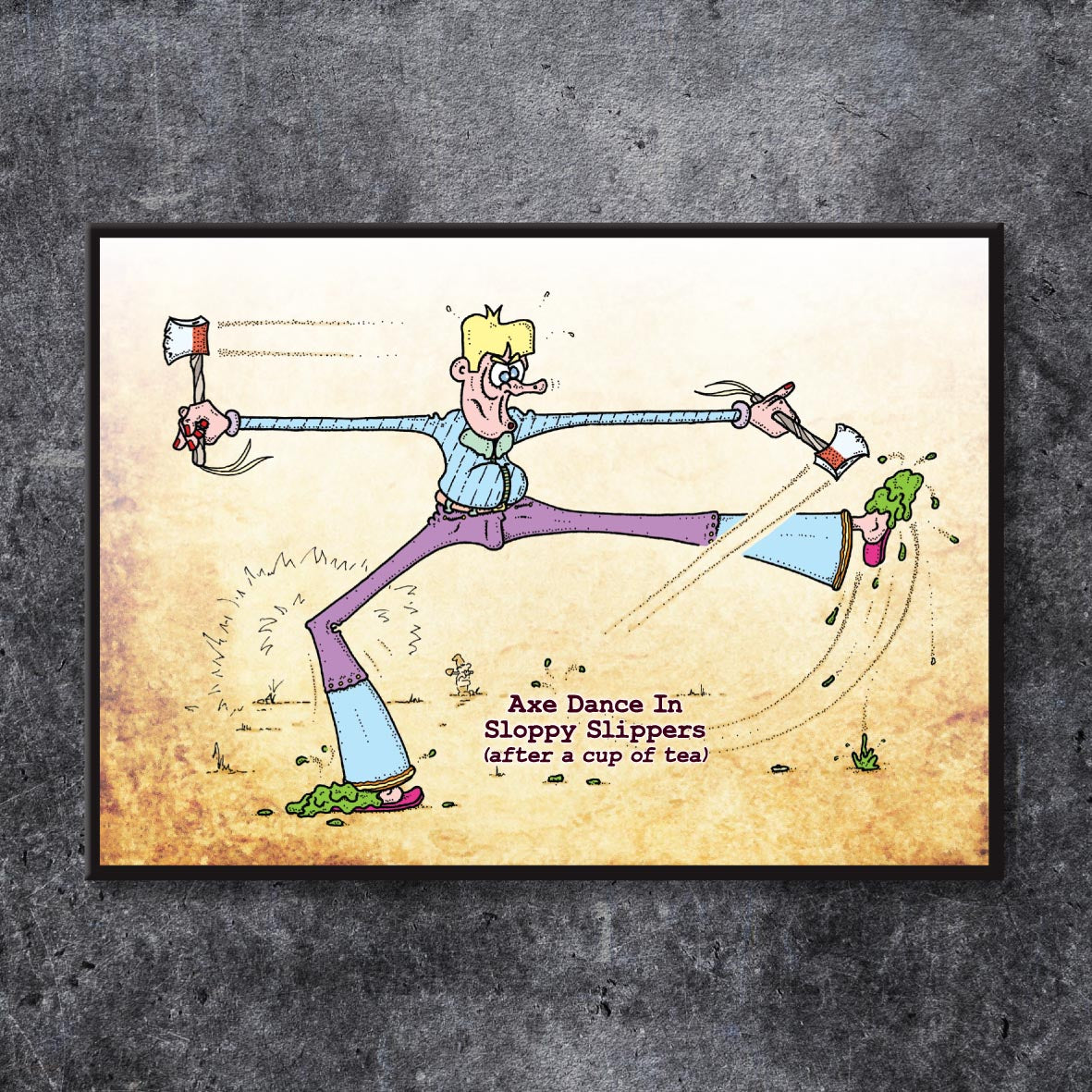 Axe Dance Art Print