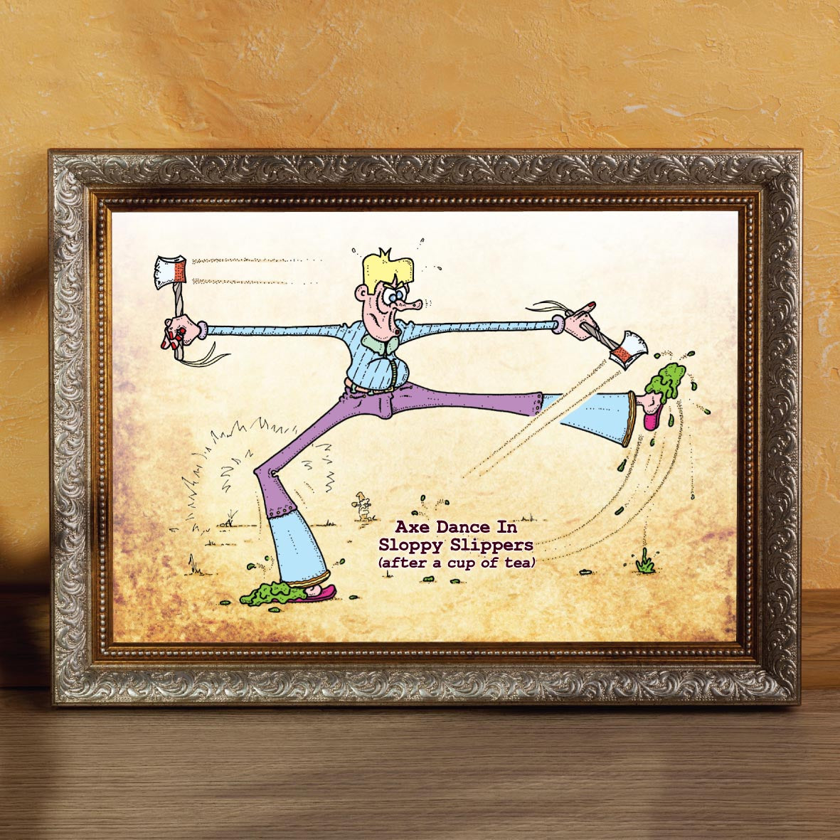 Axe Dance Art Print