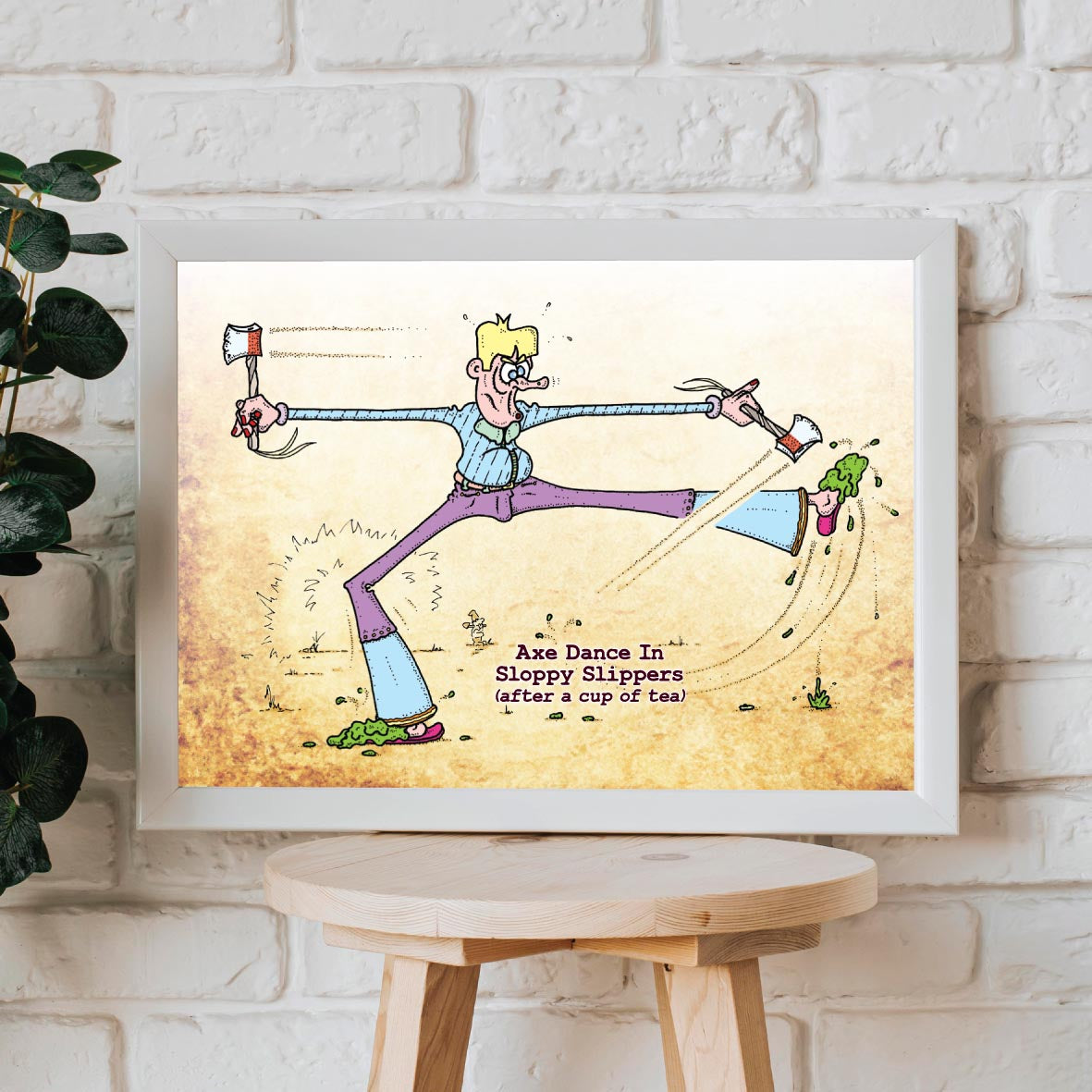 Axe Dance Art Print