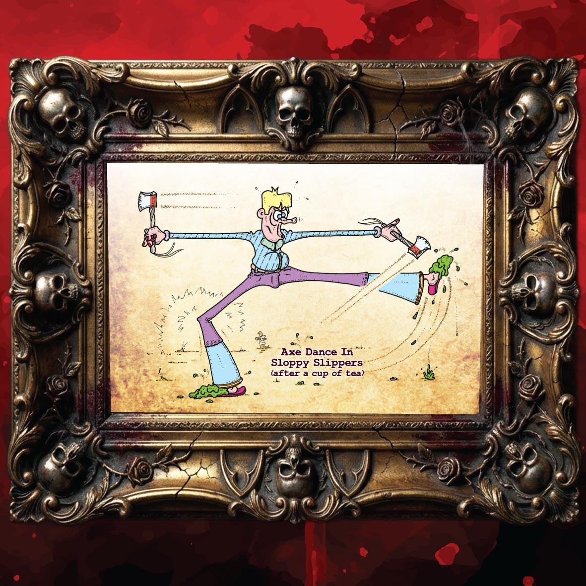 Axe Dance Art Print