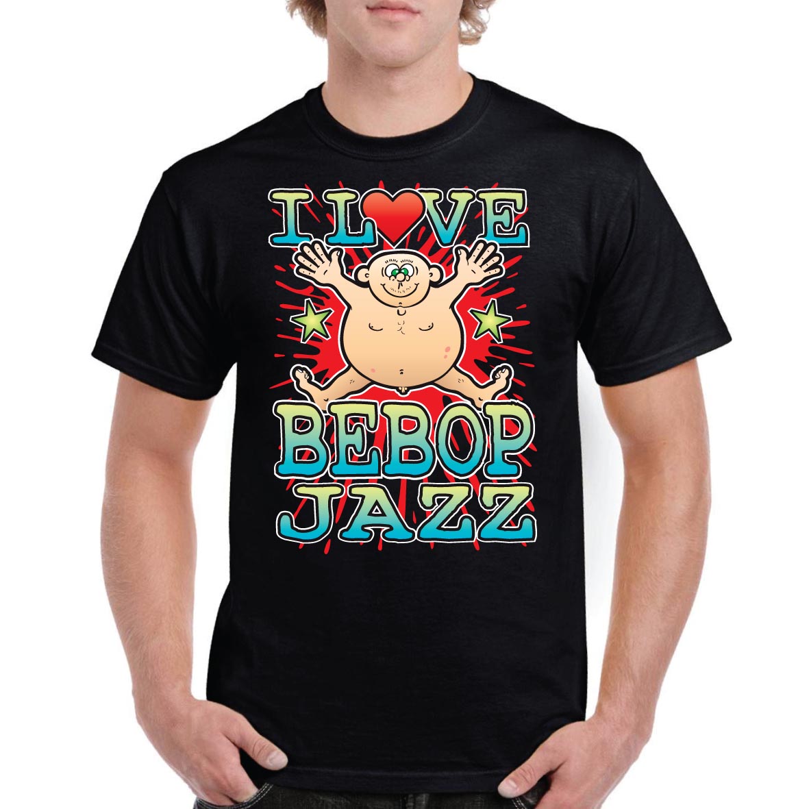 Bebop Jazz Love Unisex Tee