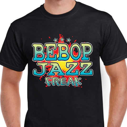Bebop Jazz Cotton T-Shirt
