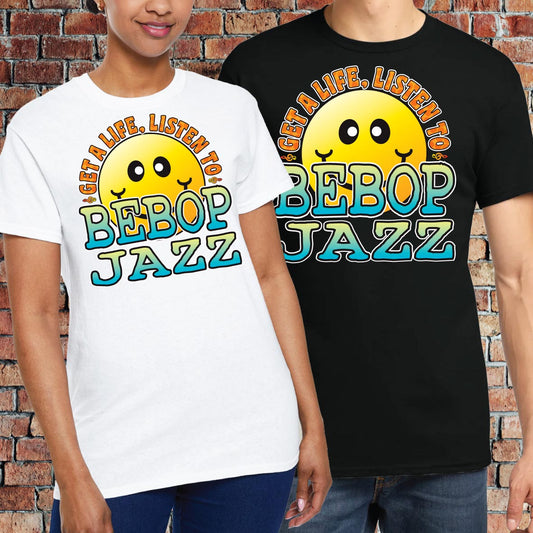 Bebop Jazz Cotton T-Shirt