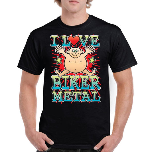 Biker Metal Love Unisex Tee