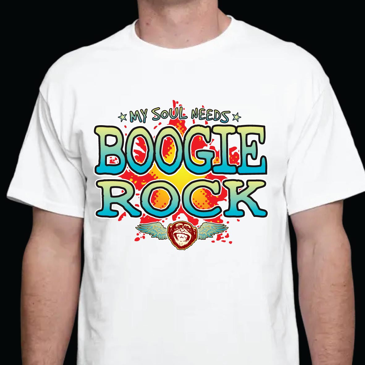 Boogie Rock Cotton T-Shirt