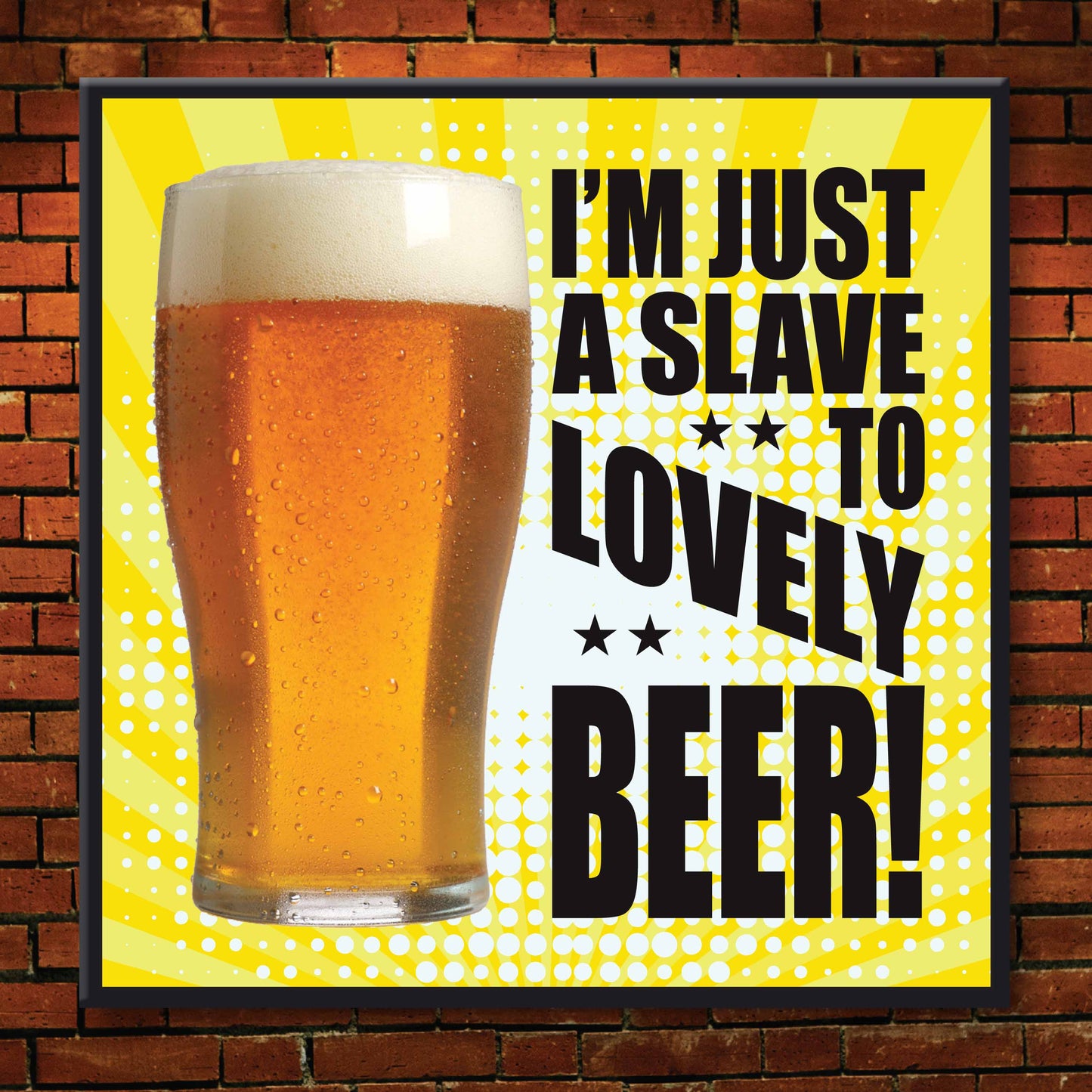 Lovely Beer! Art Print + Badge + Bottle Opener + Birthday Card