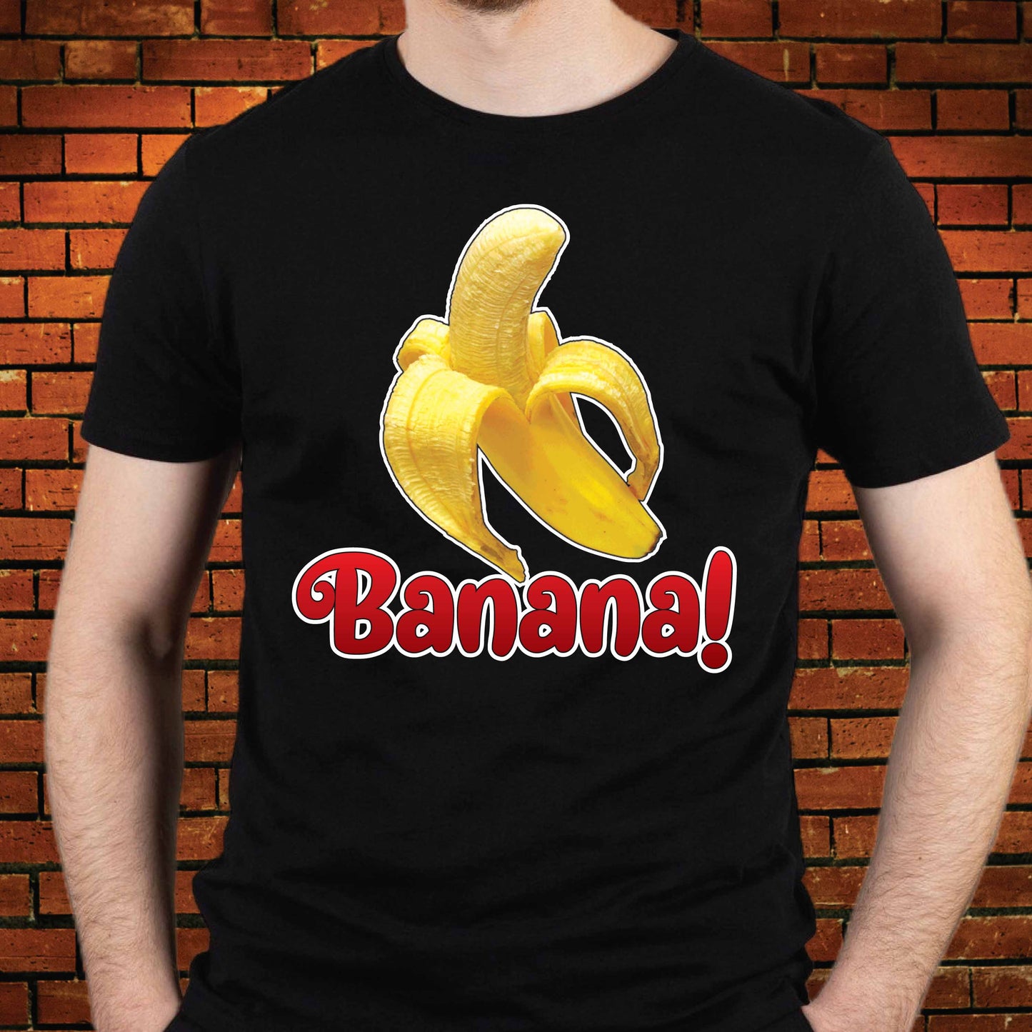 Banana Funny Slogan Cotton T-Shirt