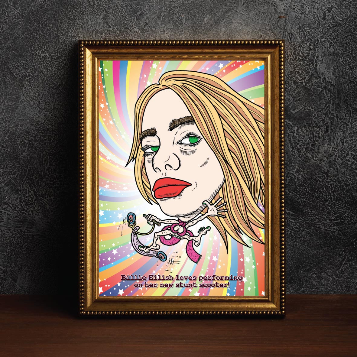 Billie Eilish Pop Art Print
