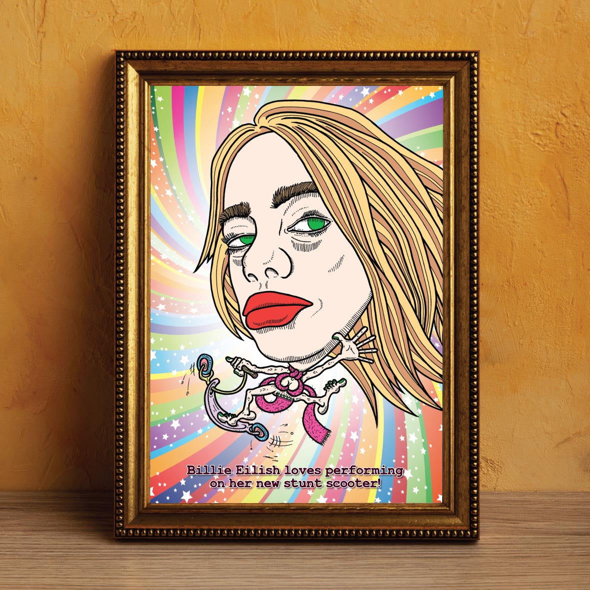 Billie Eilish Pop Art Print