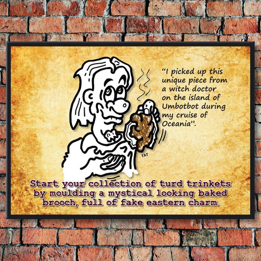 Bogus Brooch Art Print