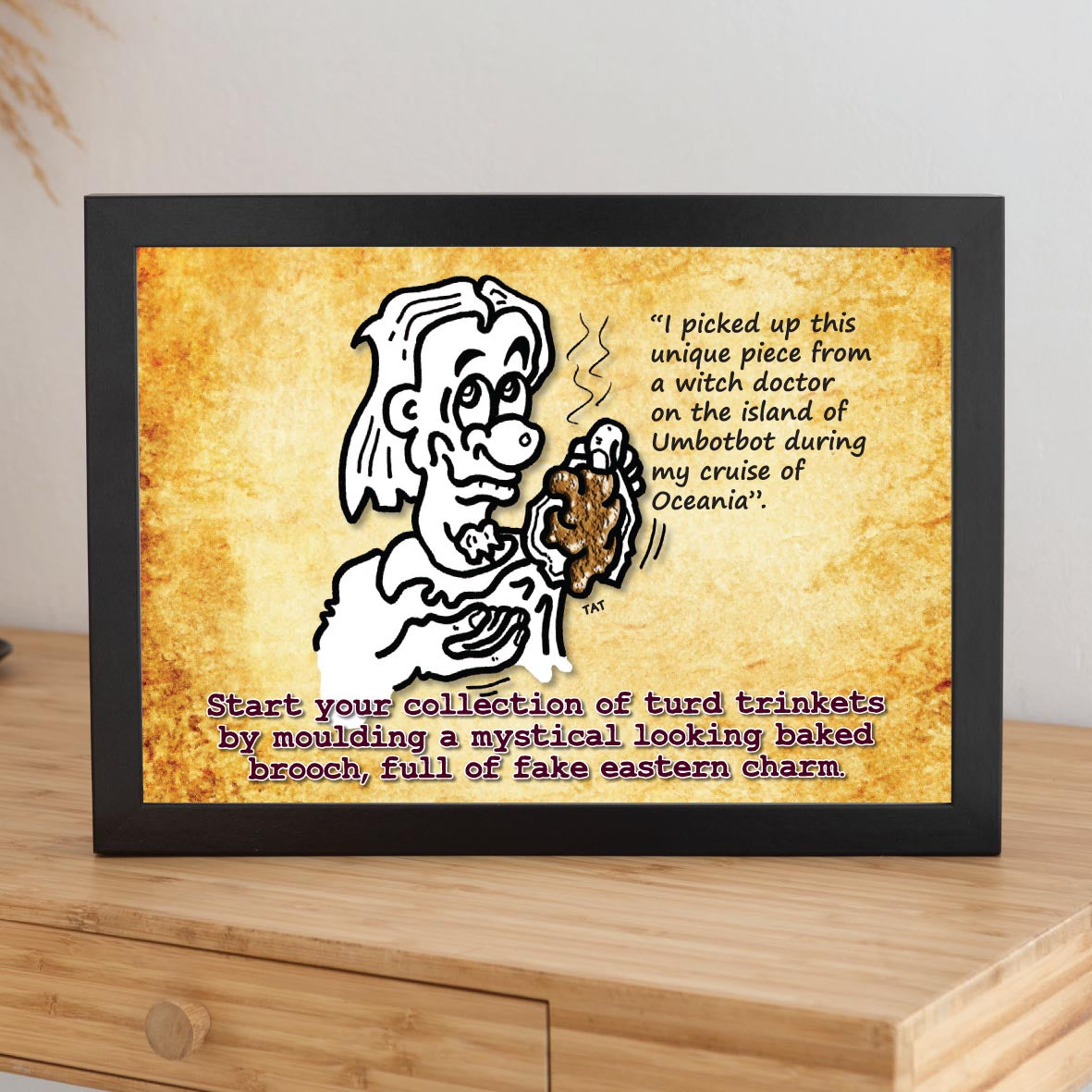 Bogus Brooch Art Print