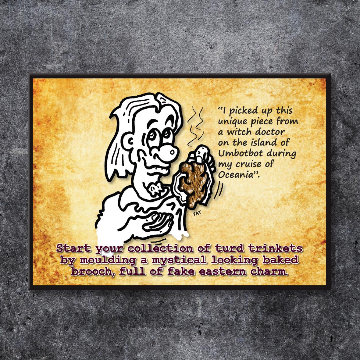 Bogus Brooch Art Print